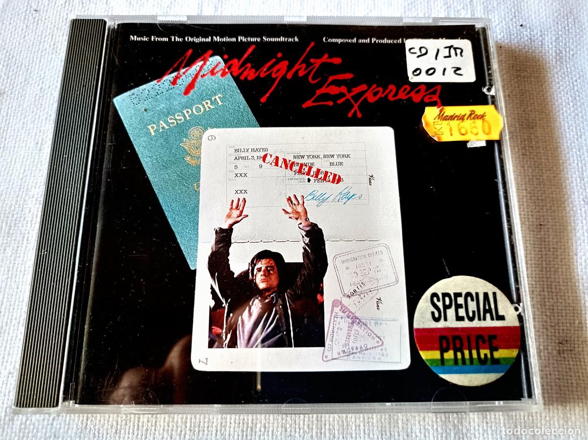 CDs de m&uacute;sica: CD - BSO - MIDNIGHT EXPRESS - EL EXPRESO DE MEDIANOCHE - Foto 1