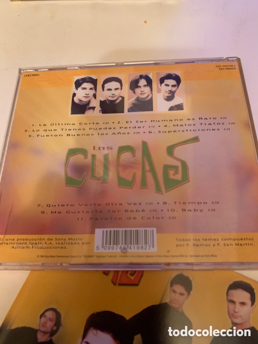 CDs de m&uacute;sica: Los cucas el ser humano es raro - Foto 2
