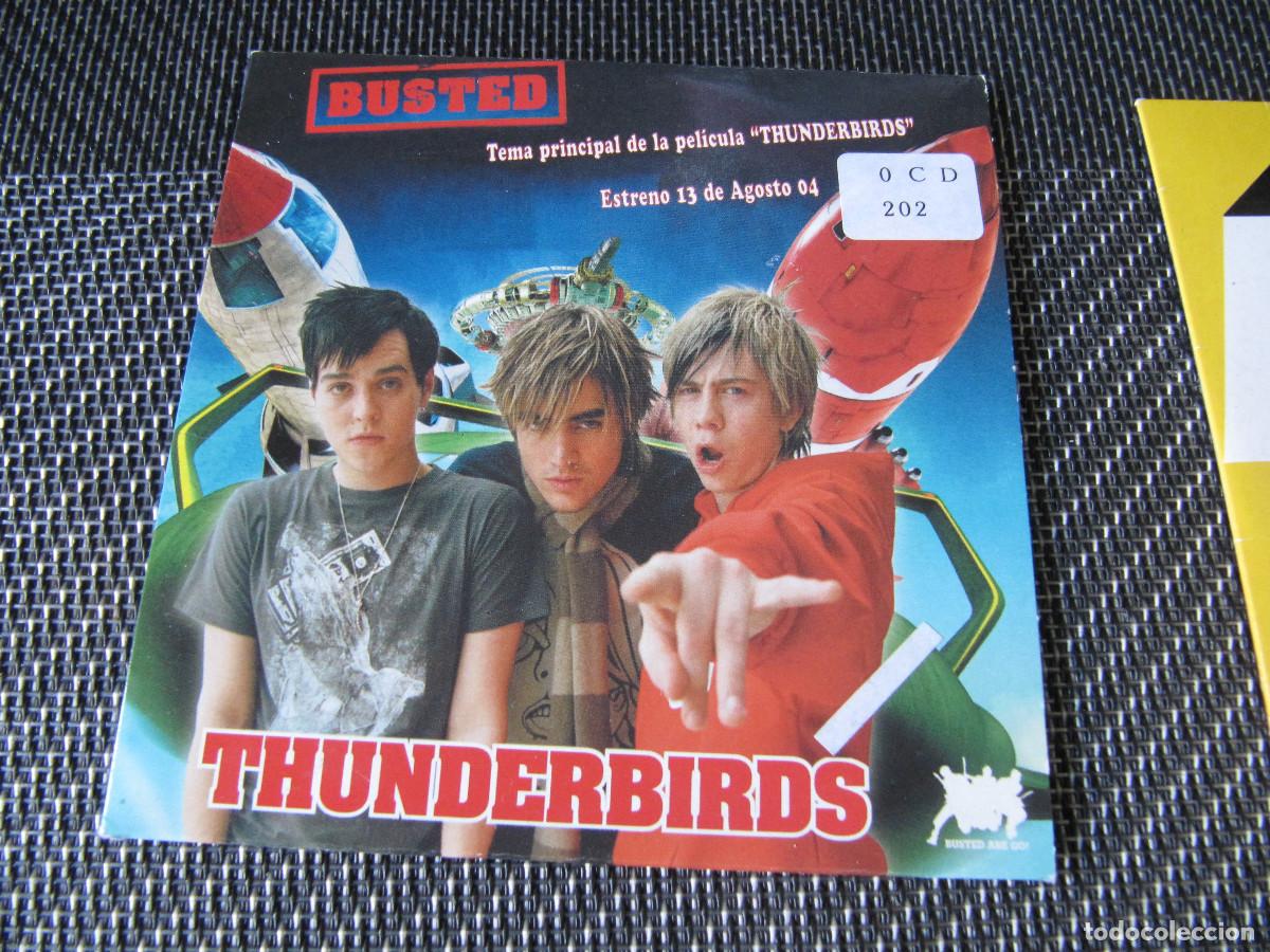 CDs de m&uacute;sica: CD SINGLE PROMO CARTON - THUNDERBIRDS - BUSTED - Foto 1