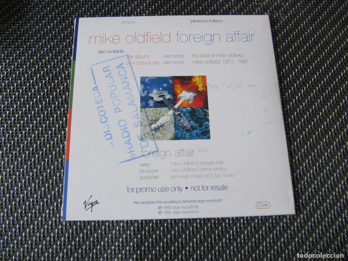 CDs de m&uacute;sica: Mike Oldfield &ndash; Foreign Affair - Foto 3