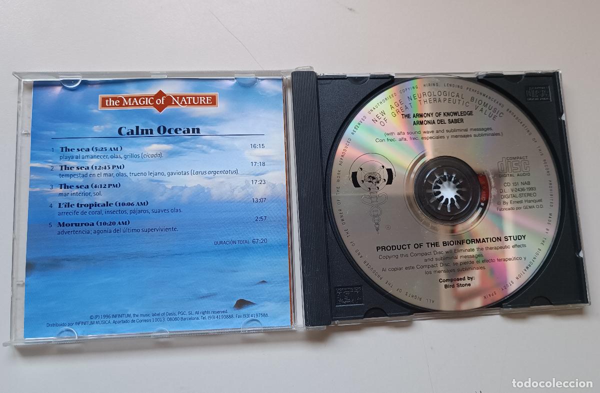 CDs de m&uacute;sica: CD CALM OCEAN MUSIC de - Foto 2