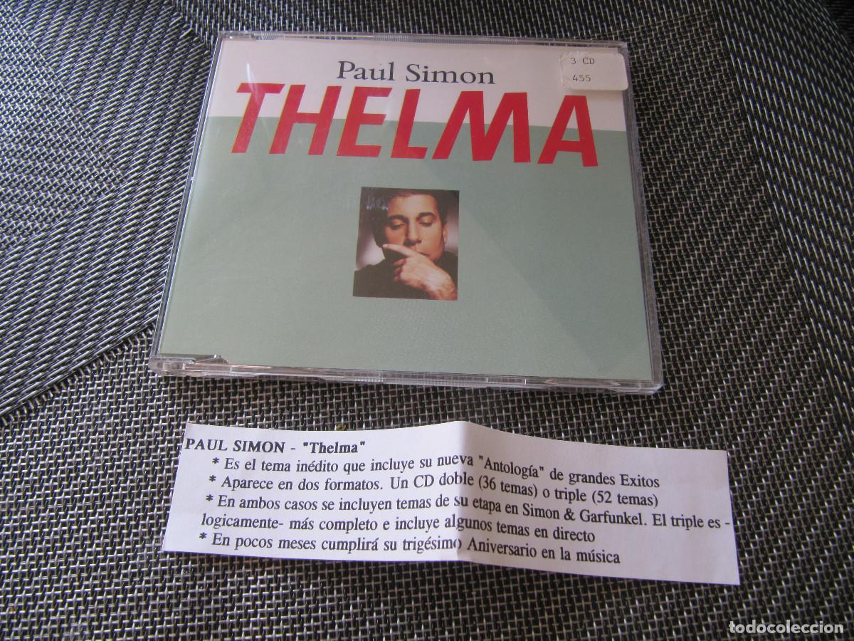 CDs de m&uacute;sica: Paul Simon &ndash; Thelma. CD, Single CADENA 100 - Foto 1