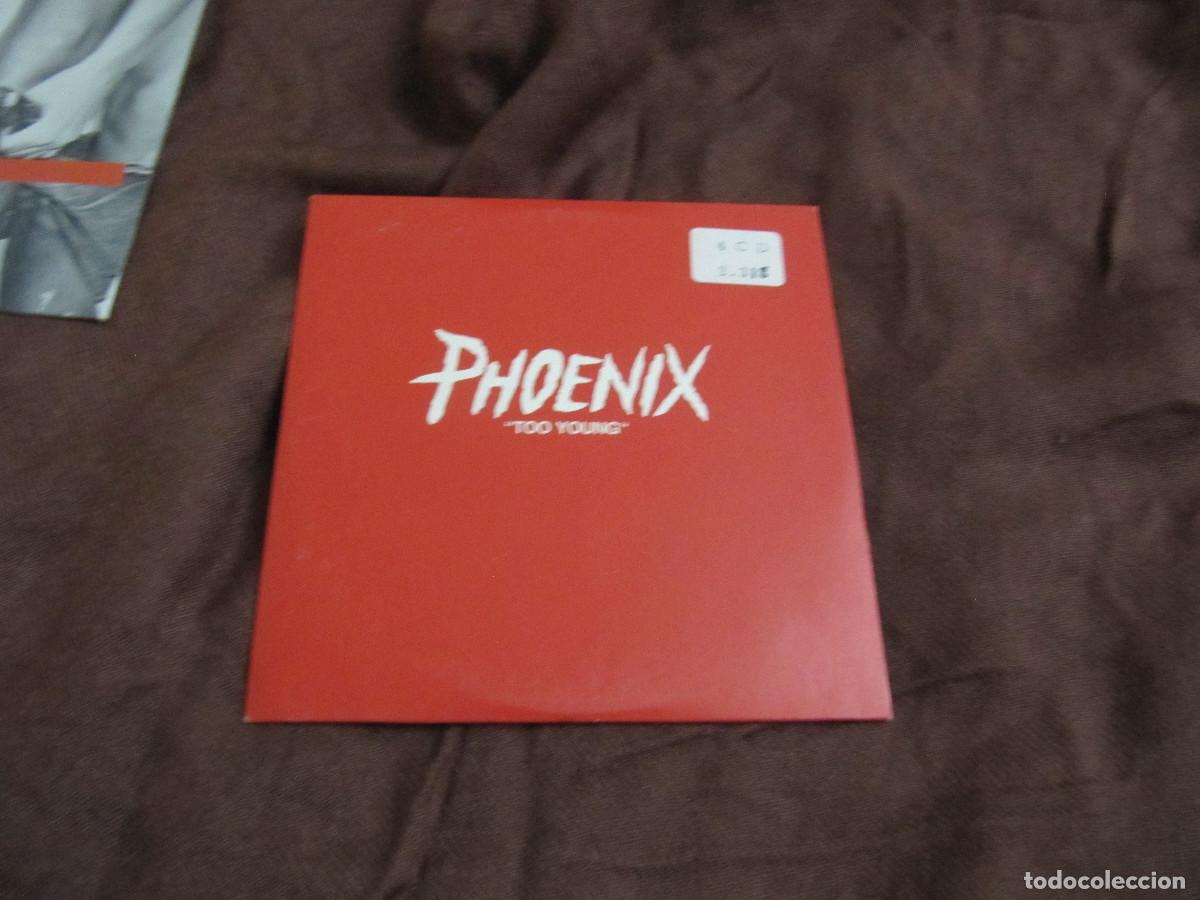 CDs de m&uacute;sica: PHOENIX - TOO YOUNG - CD SINGLE - Foto 1
