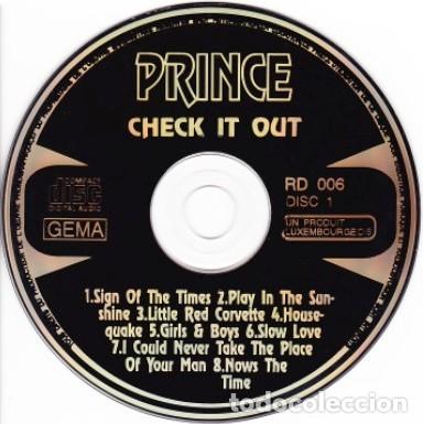 CDs de m&uacute;sica: Prince Check It Out (2CD) Edici&oacute;n Pirata - Foto 3