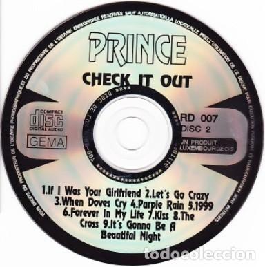CDs de m&uacute;sica: Prince Check It Out (2CD) Edici&oacute;n Pirata - Foto 4