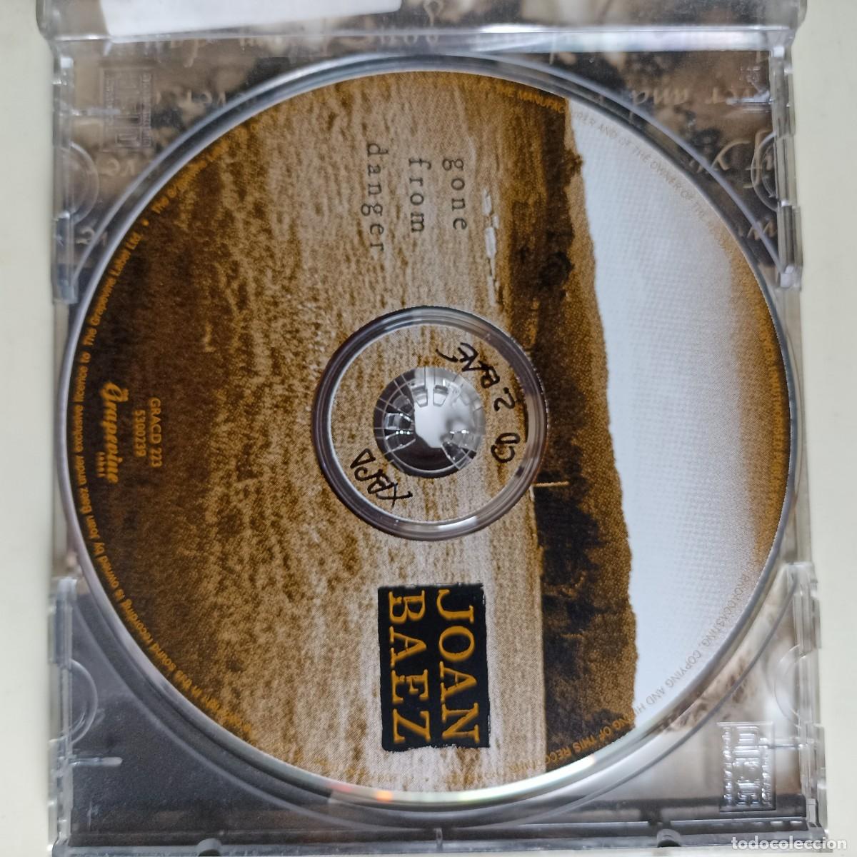 CDs de m&uacute;sica: CD Audio, Joan Baez - Gone from danger - Foto 2
