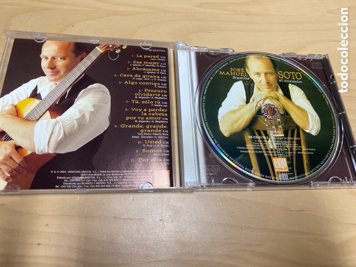 CDs de m&uacute;sica: Jose Manuel Soto - Rumba Al Coraz&oacute;n - Foto 3