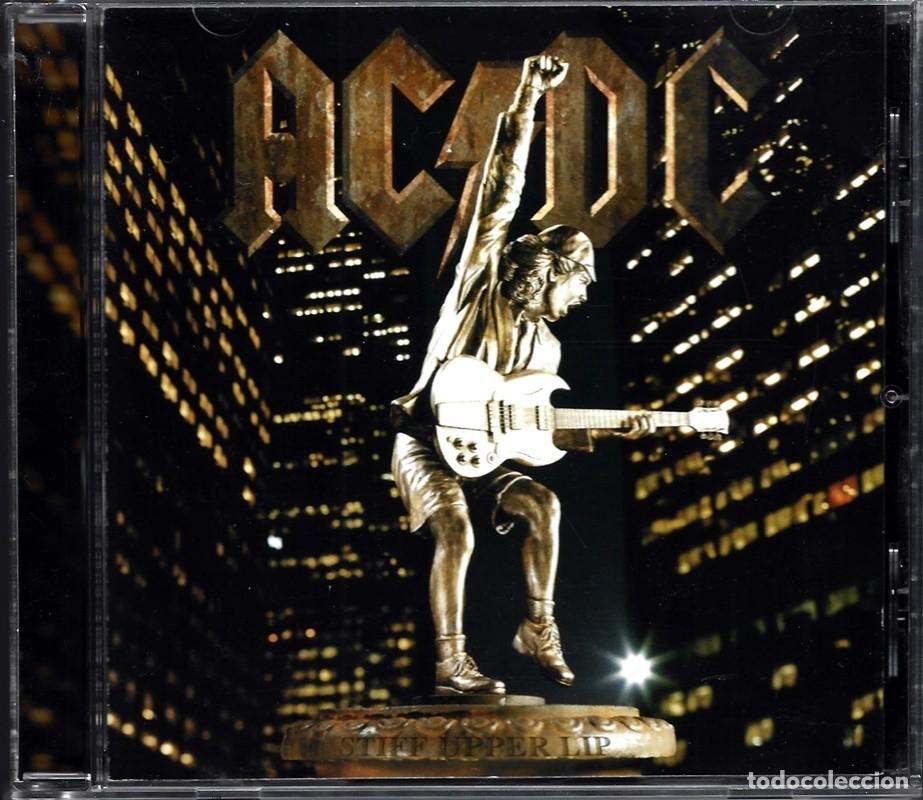 CDs de m&uacute;sica: AC DC &uml;STIFF UPPER LIP&uml;(CD) - Foto 1