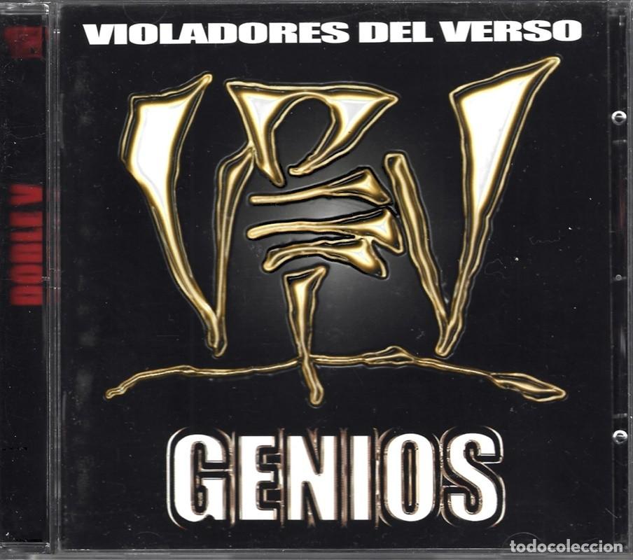 CDs de m&uacute;sica: VIOLADORES DEL VERSO &uml;GENIOS&uml; (CD) - Foto 1
