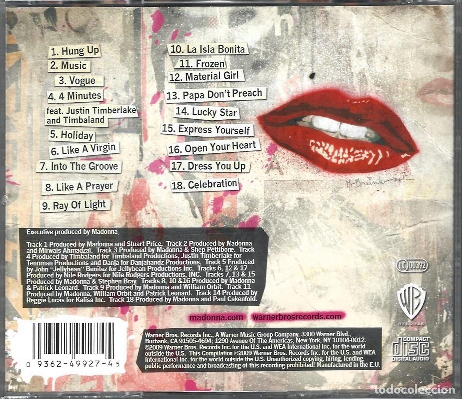 CDs de m&uacute;sica: MADONNA &uml;CELEBRATION&uml; (CD) - Foto 2