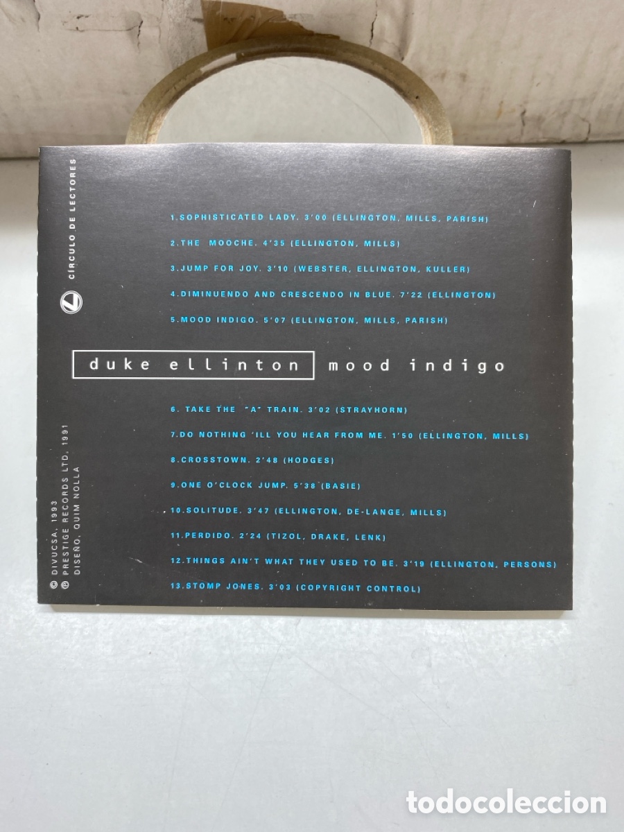 CDs de m&uacute;sica: CD DUKE ELLINGTON. MOOD INDIGO - Foto 2
