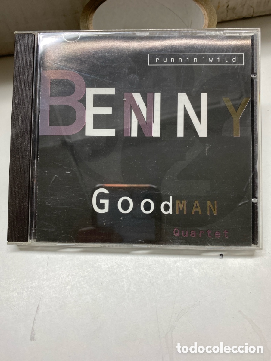 CDs de m&uacute;sica: CD BENNY GOODMAN QUARTET. RUNIN&rsquo; WILD - Foto 1