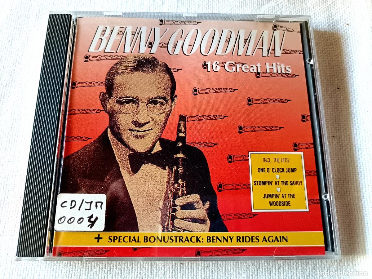 CDs de m&uacute;sica: BENNY GOODMAN: 16 GREAT HITS - Foto 1
