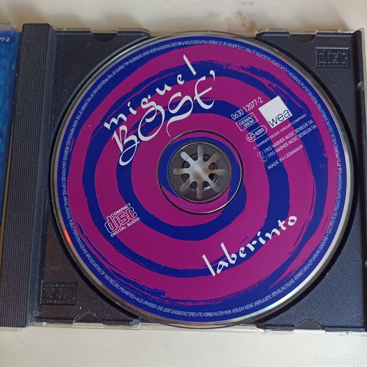 CDs de m&uacute;sica: CD Audio, Miguel Bose - Laberinto - Foto 2
