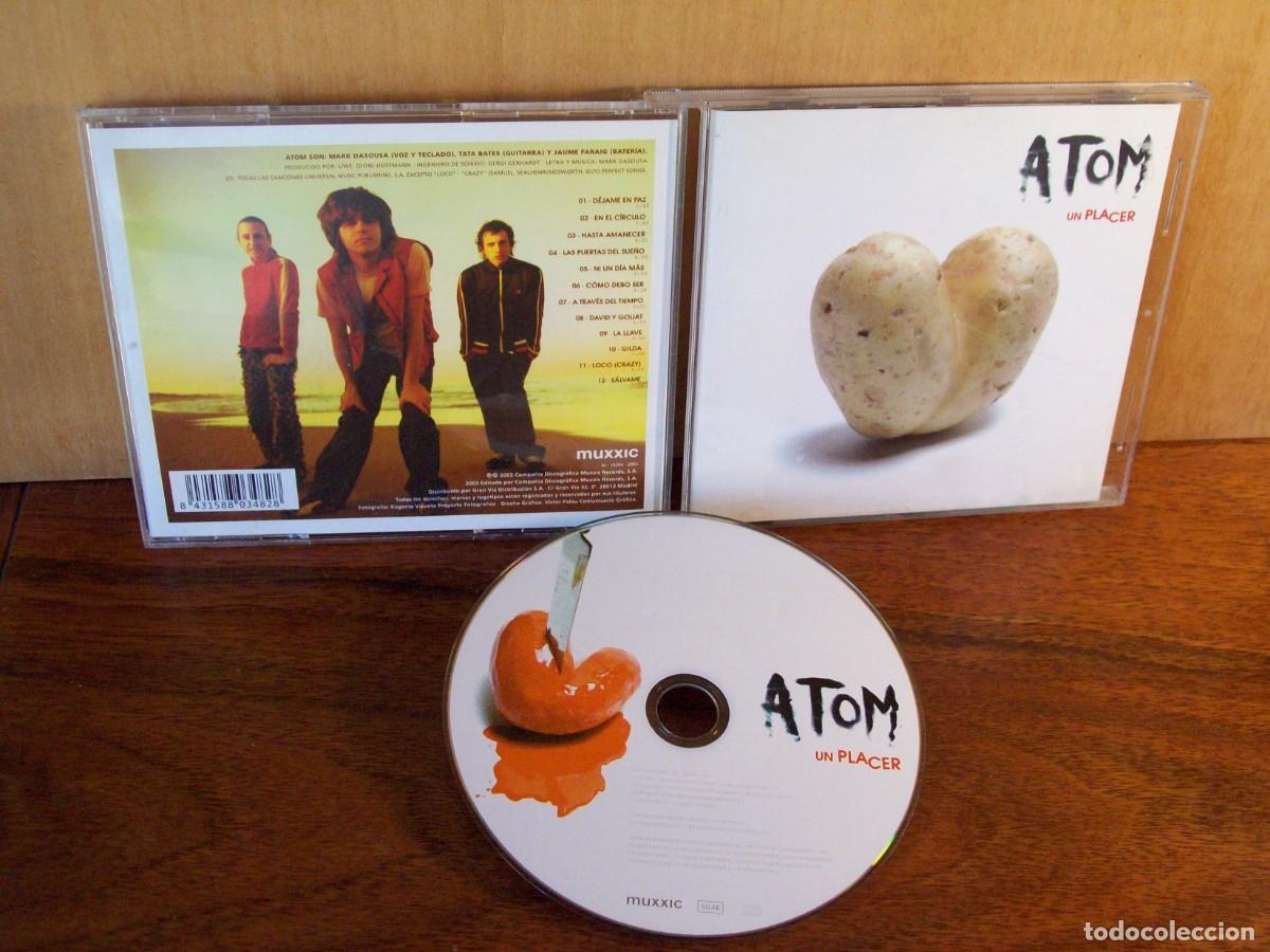 CDs de m&uacute;sica: ATOM - UN PLACER - CD A&Ntilde;O 2003 - Foto 1