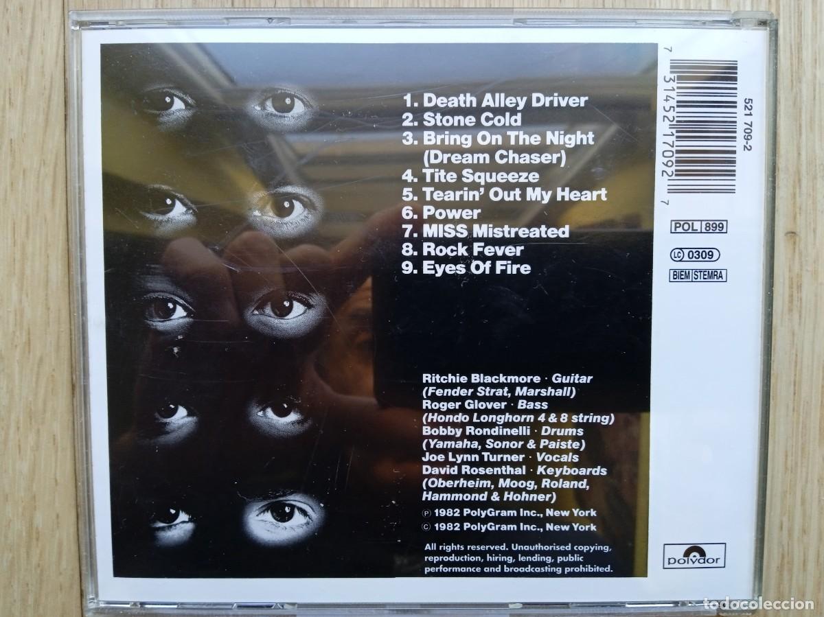 CDs de m&uacute;sica: RAINBOW Straight Between the Eyes cd 2&ordf; mano - Foto 3