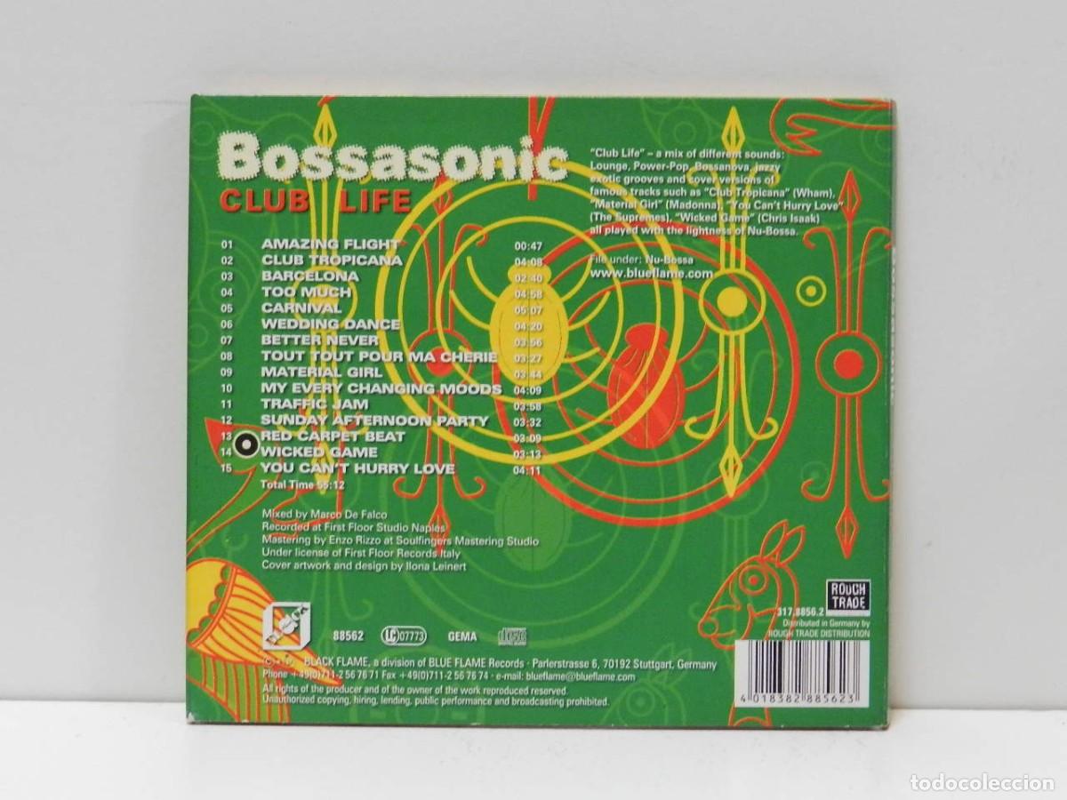 CDs de m&uacute;sica: DISCO CD. Bossasonic &ndash; Club Life. COMPACT DISC. - Foto 2