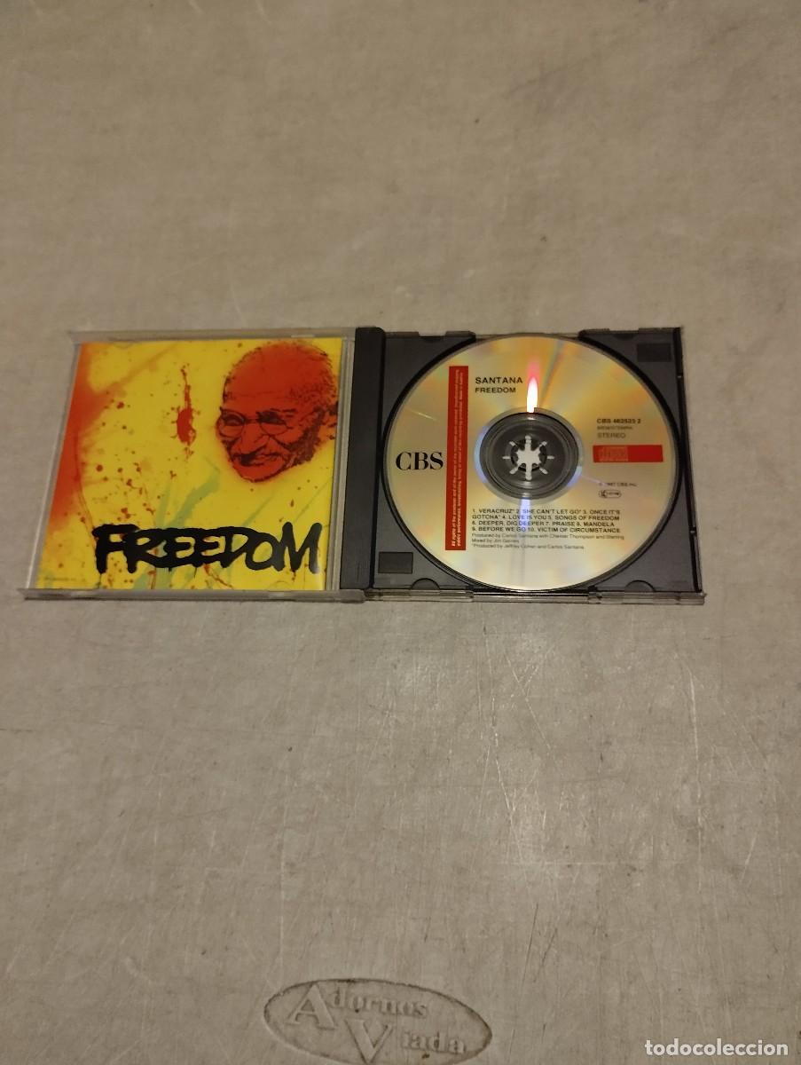 CDs de m&uacute;sica: Santana CD Freedom CD - Foto 2