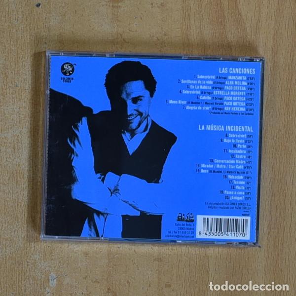 CDs de m&uacute;sica: PACO ORTEGA - SOBREVIVIRE - CD - Foto 2