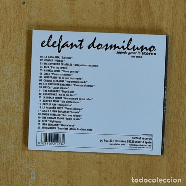 CDs de m&uacute;sica: ELEFANT DOSMILUNO - ELEFANT DOSMILUNO - CD - Foto 2