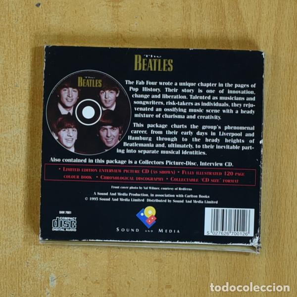 CDs de m&uacute;sica: THE BEATLES - INTERVIEW DISC & FULLY ILLUSTRATED BOOK - CD - Foto 2
