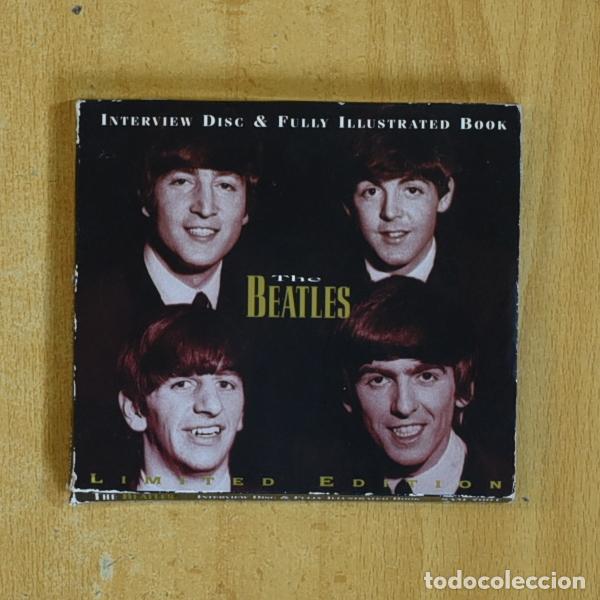 CDs de m&uacute;sica: THE BEATLES - INTERVIEW DISC & FULLY ILLUSTRATED BOOK - CD - Foto 1
