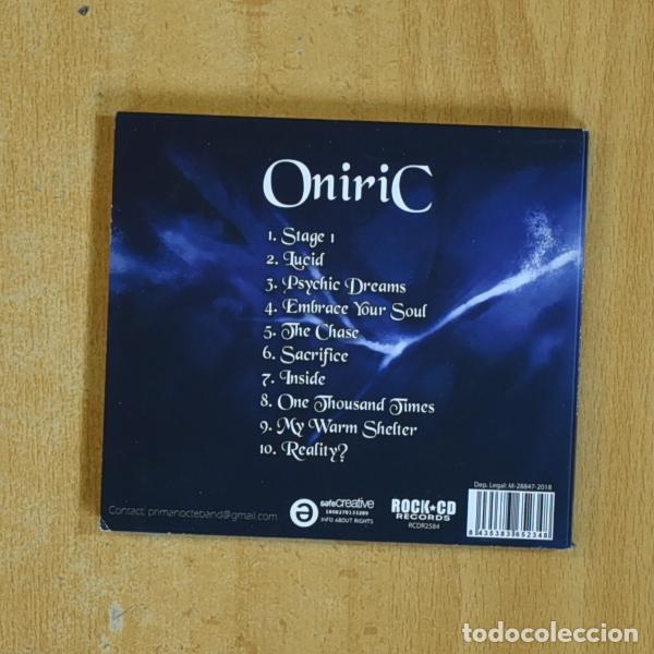 CDs de m&uacute;sica: ONIRIC - ONIRIC - CD - Foto 2