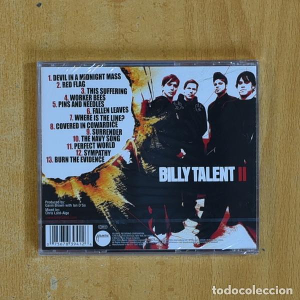 CDs de m&uacute;sica: BILLY TALENT - II - CD - Foto 2