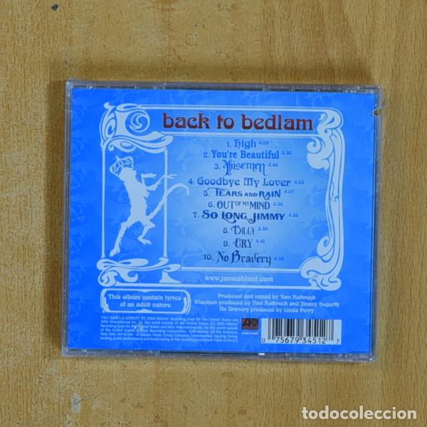 CDs de m&uacute;sica: JAMES BLUNT - BACK TO BEDLAM - CD - Foto 2