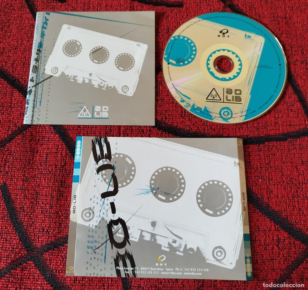 CDs de m&uacute;sica: AD LIB CD PROMOCIONAL NEW AGE ELECTRONICA - Foto 1