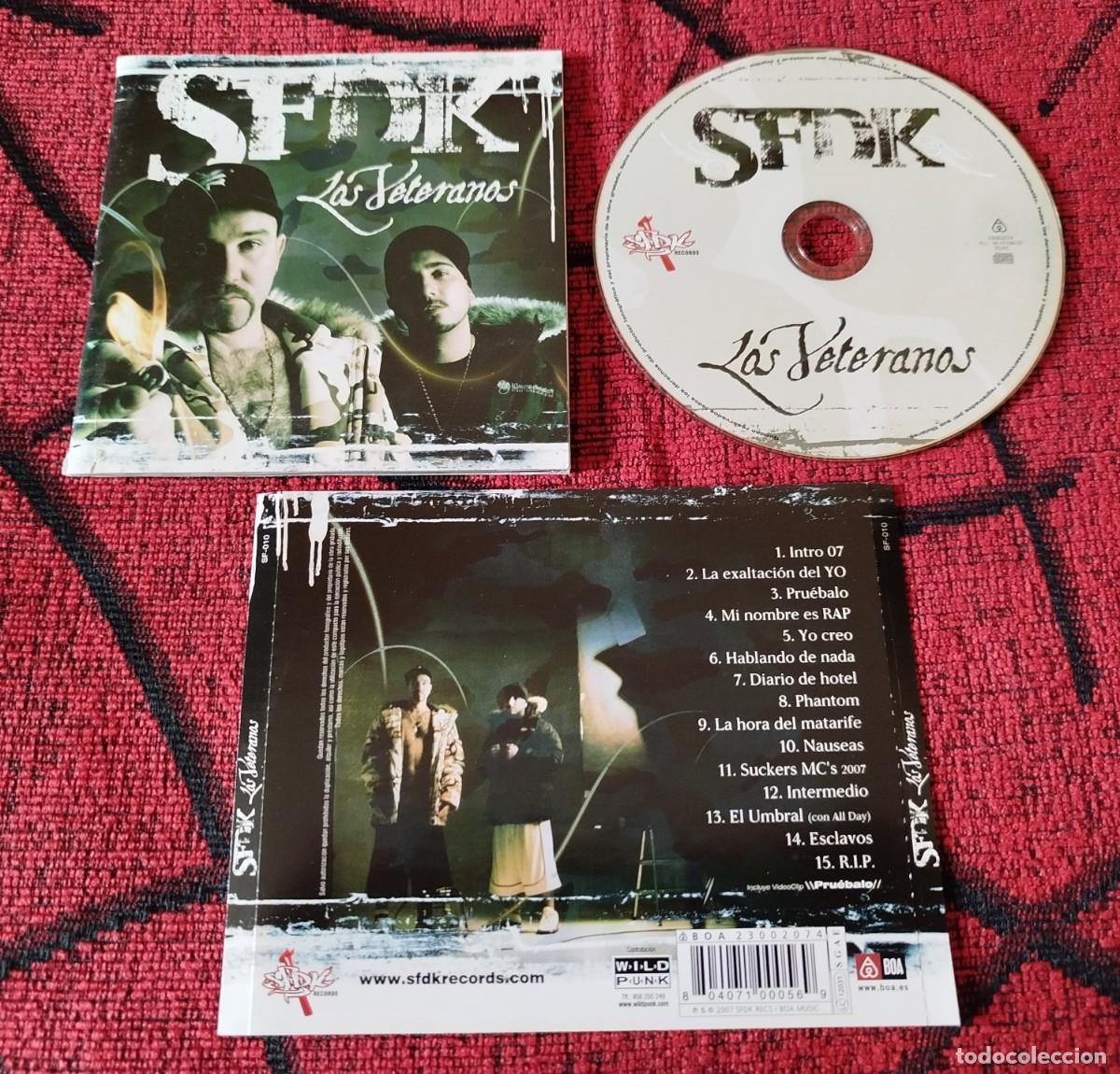 CDs de m&uacute;sica: SFDK ** Los Veteranos ** CD ORIGINAL 2007 - Foto 1