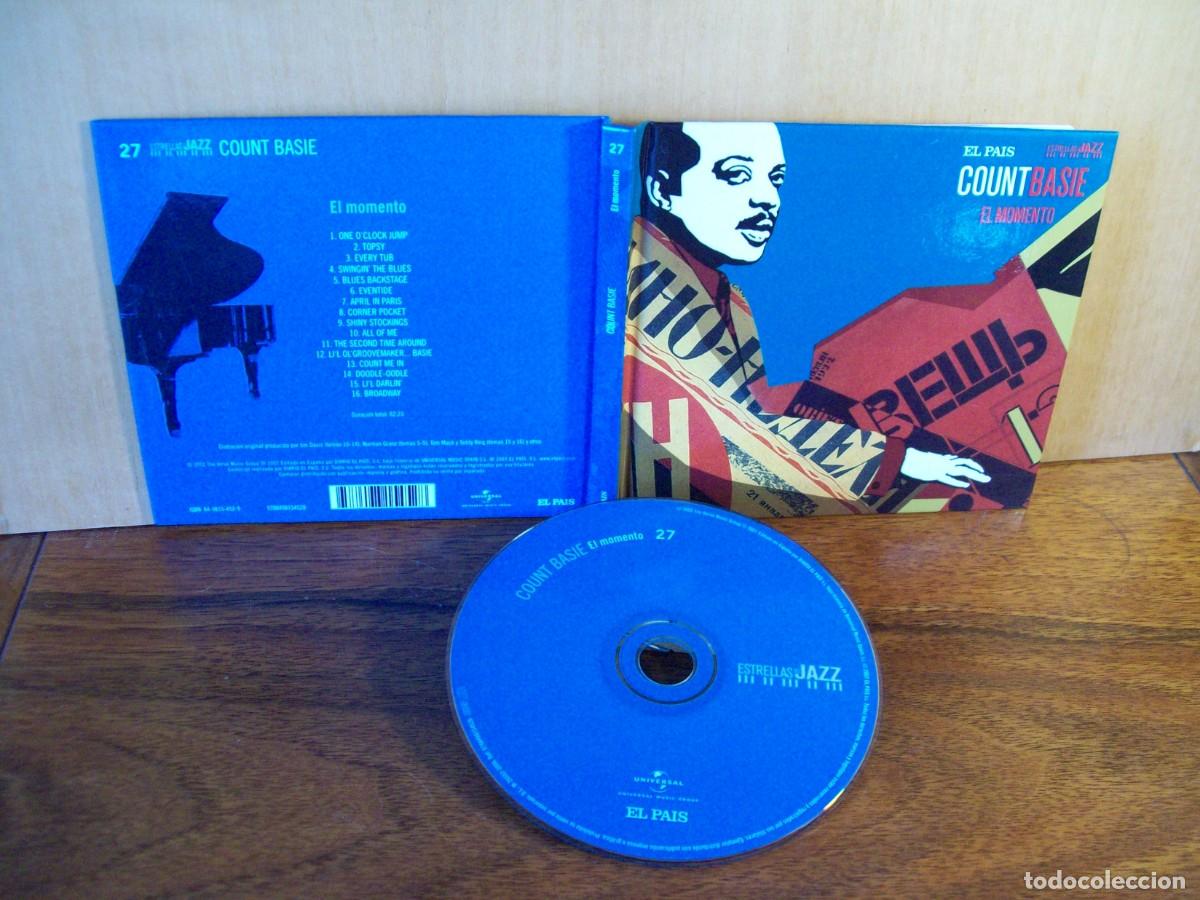 CDs de m&uacute;sica: COUNT BASIE - EL MOMENTO - CD TAPAS DURAS CON LIBRO EDICION EL PAIS - Foto 1