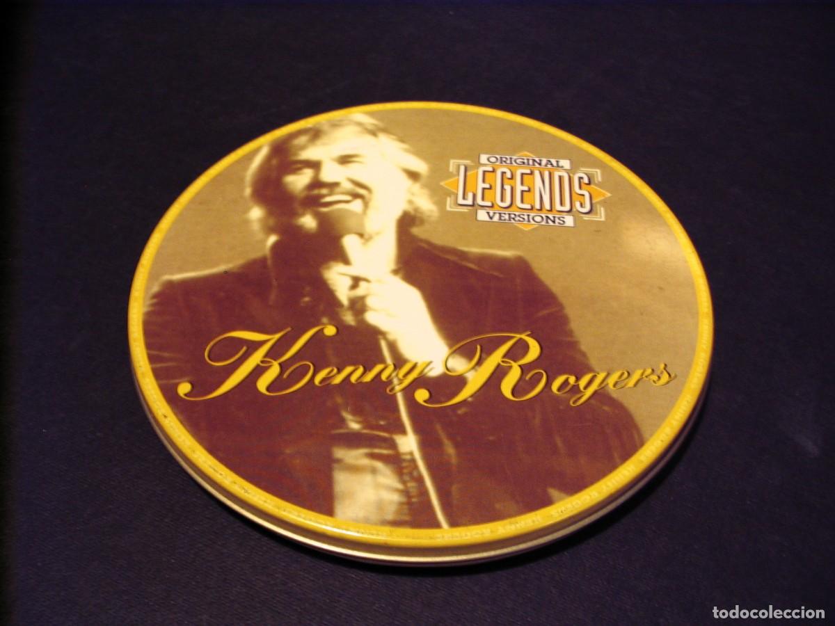 CDs de m&uacute;sica: KENNY ROGERS CD Legends caja de lata DAN - Foto 1