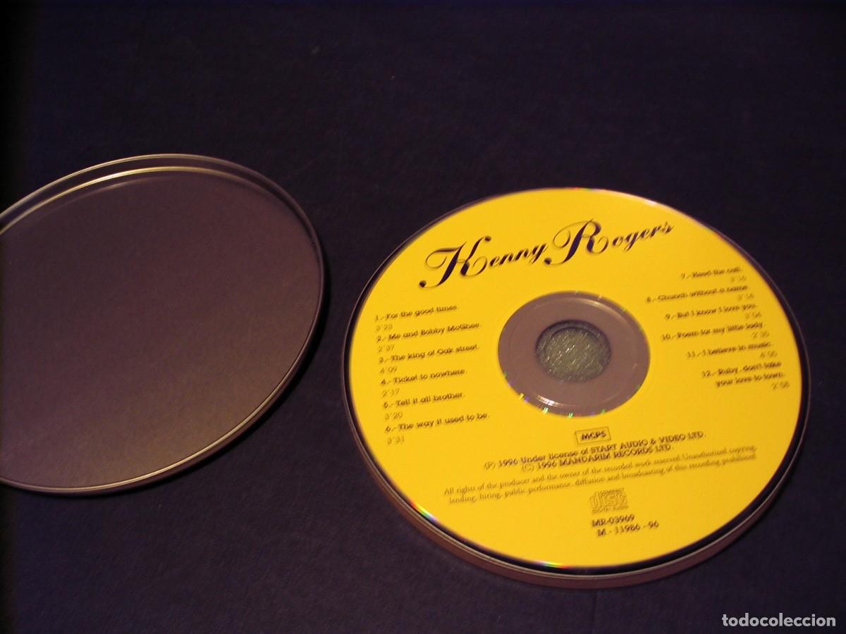 CDs de m&uacute;sica: KENNY ROGERS CD Legends caja de lata DAN - Foto 2