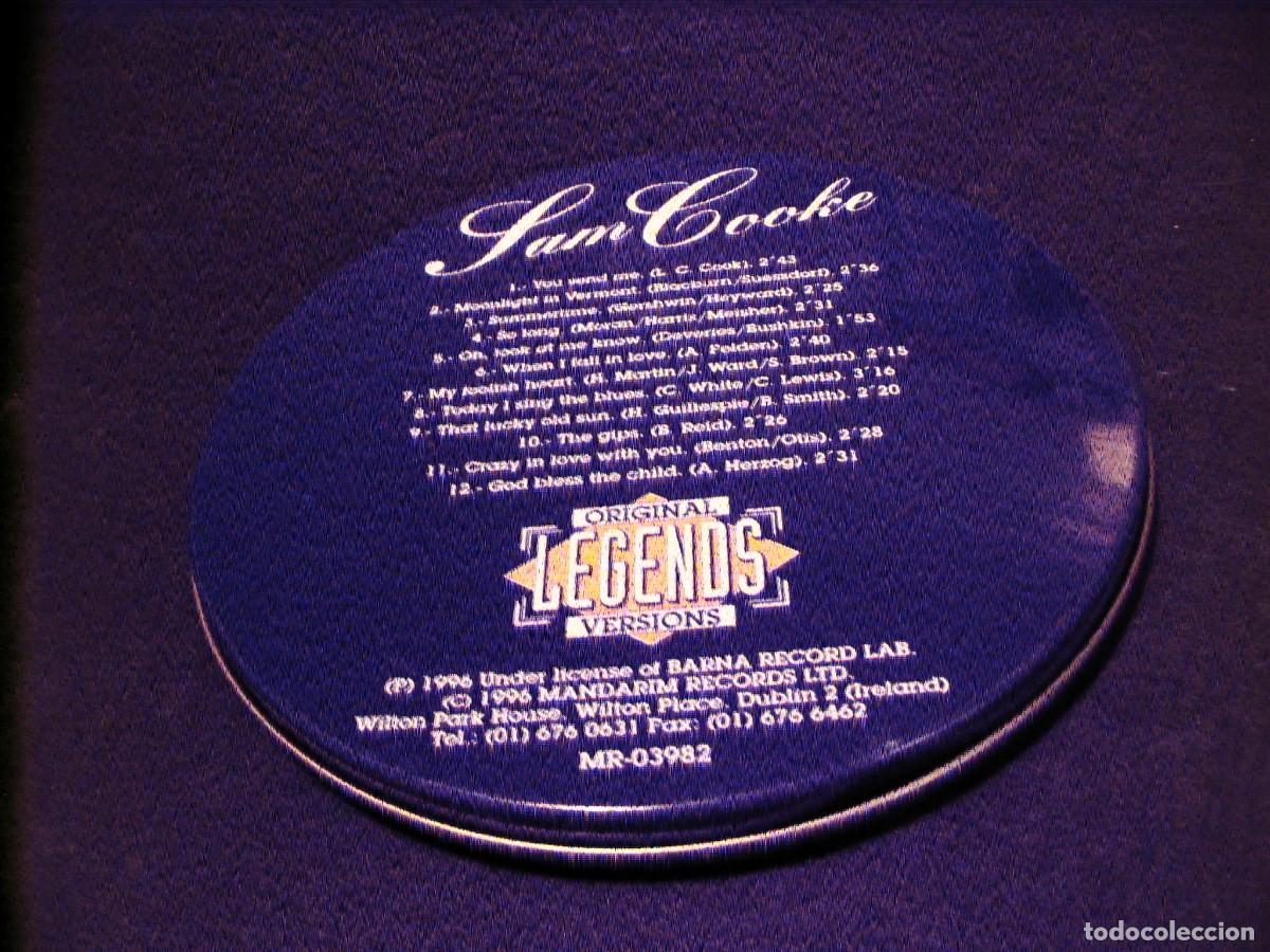 CDs de m&uacute;sica: SAM COOKE CD Legends caja de lata DAN - Foto 3