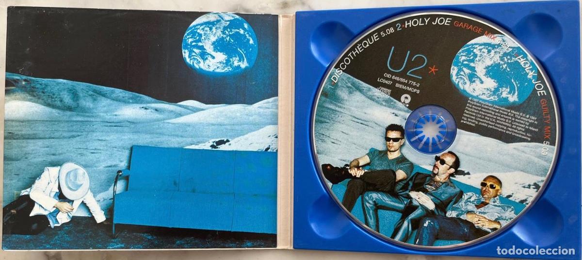 CDs de m&uacute;sica: U2, DISCOTHEQUE. CD SINGLE 3 TEMAS DIGIPACK. FABRICADO EN INGLATERRA. UK - Foto 3