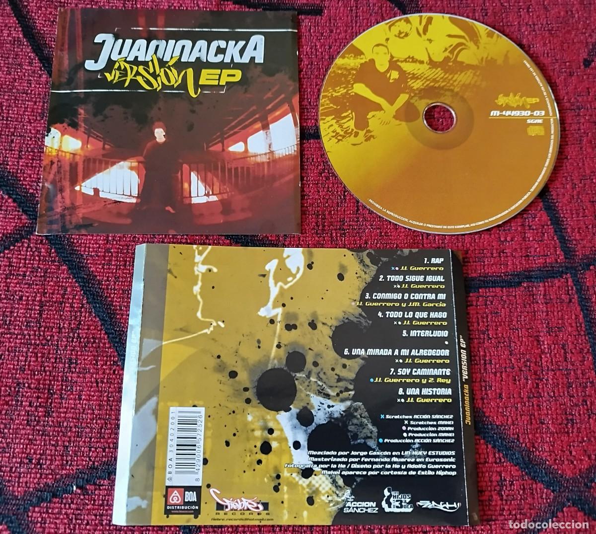 CDs de m&uacute;sica: JUANINACKA ** Versi&oacute;n EP ** CD ORIGINAL 2003 - Foto 1