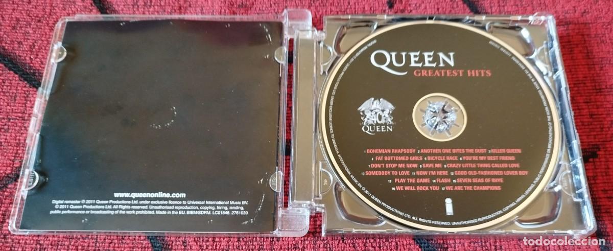 CDs de m&uacute;sica: QUEEN ** Greatest Hits ** CD EDICION 2011 - Foto 3