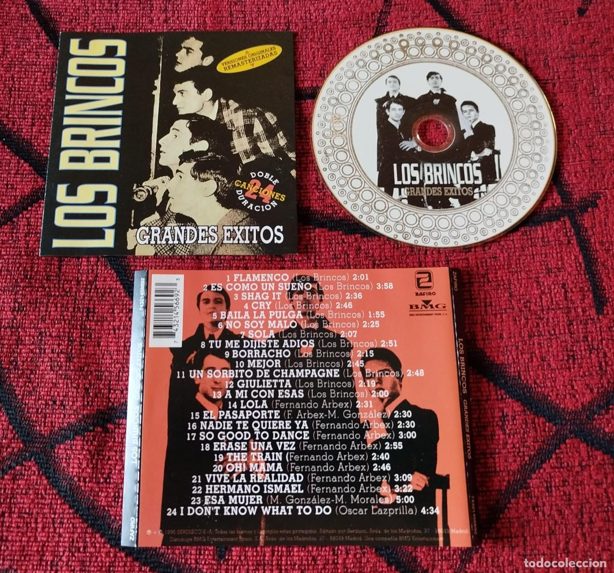 CDs de m&uacute;sica: LOS BRINCOS ** Grandes Exitos ** CD ORIGINAL 1996 - Foto 1