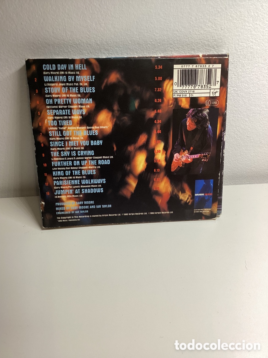CDs de m&uacute;sica: Gary Moore - Blues Alive - Digipack 1993 - Edici&oacute;n Limitada - Foto 2