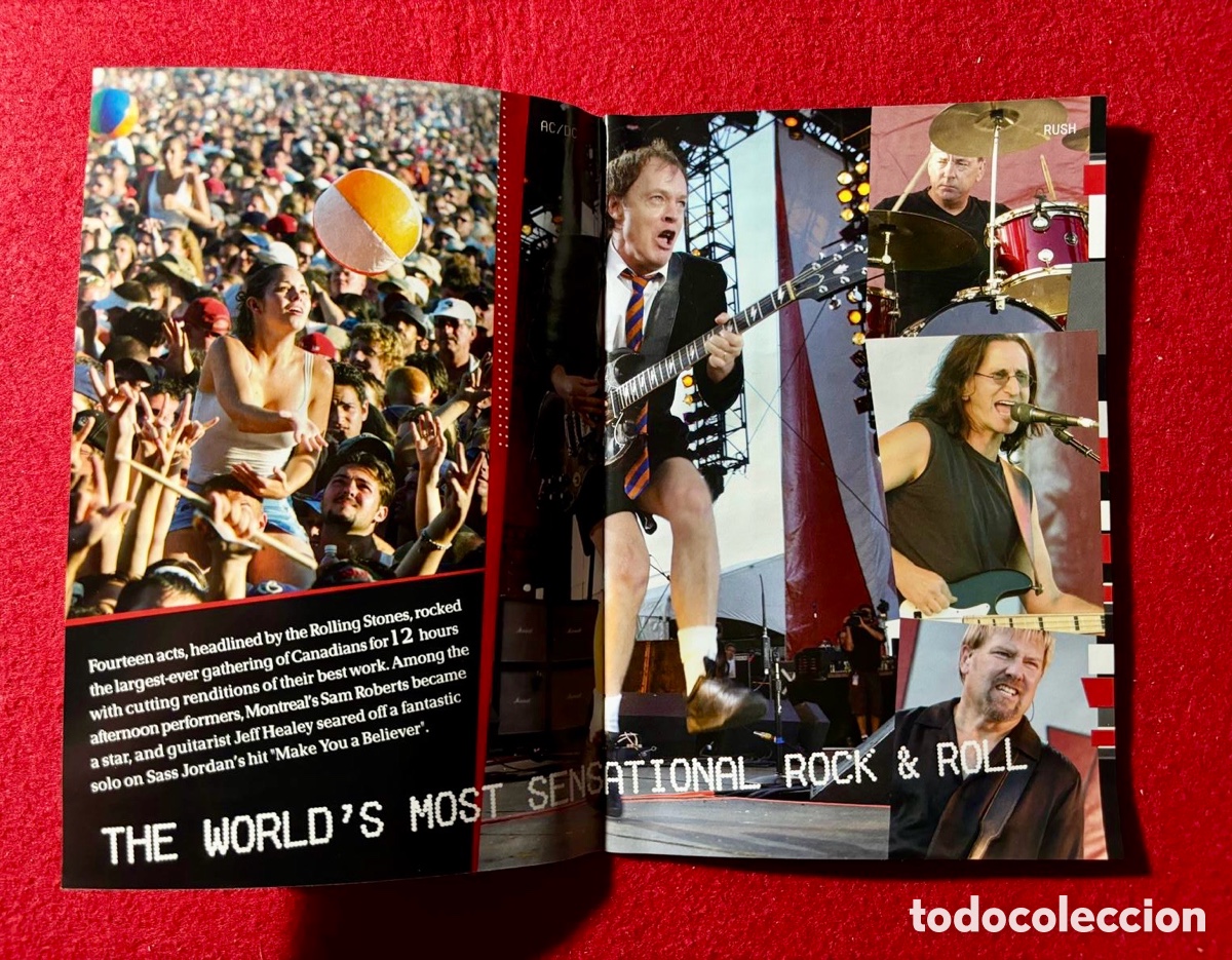 CDs de m&uacute;sica: The Rolling Stones, AC/DC, Rush &ldquo;Toronto Rocks&rdquo;de 2004 - Foto 7