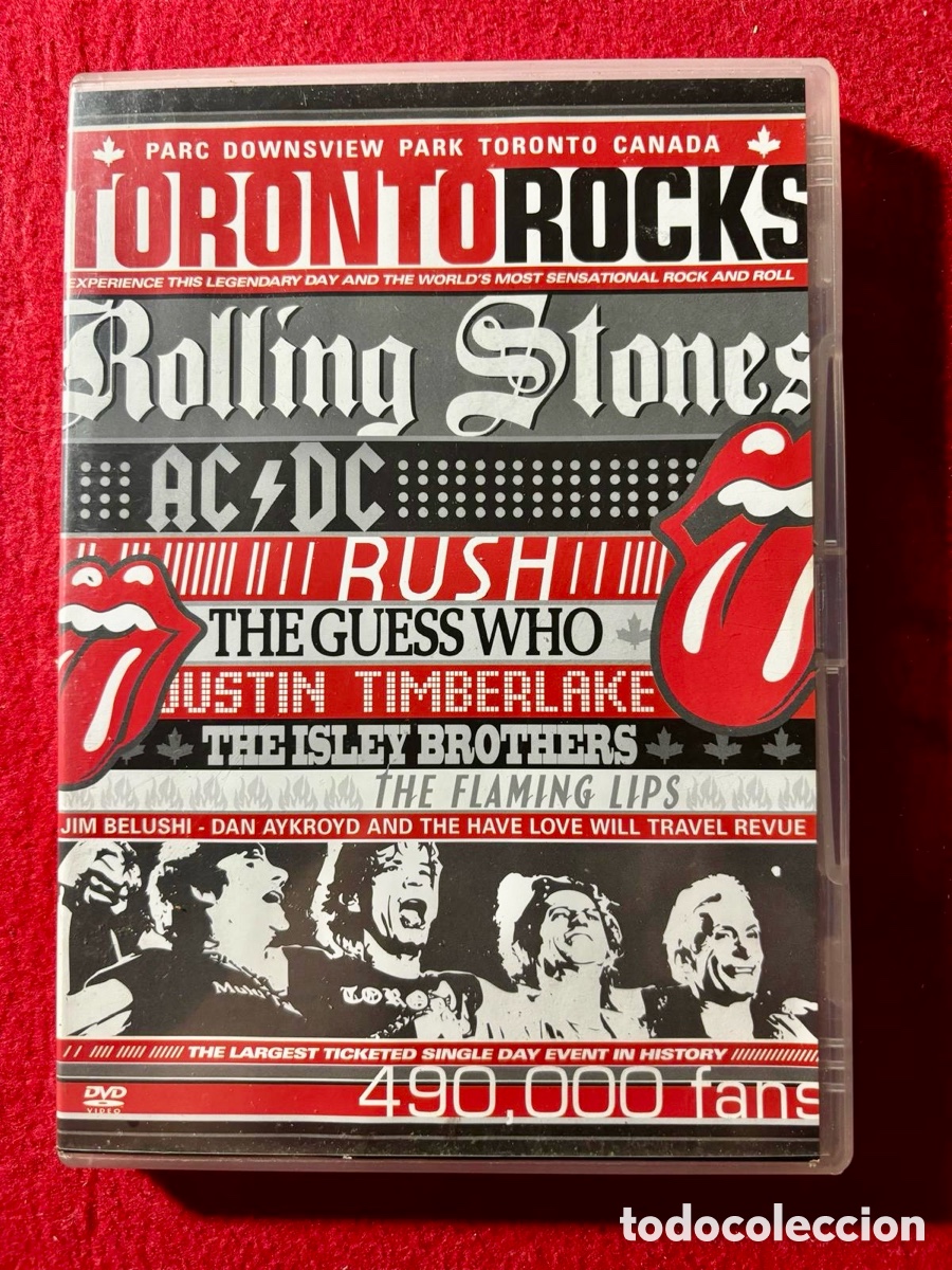 CDs de m&uacute;sica: The Rolling Stones, AC/DC, Rush &ldquo;Toronto Rocks&rdquo;de 2004 - Foto 1