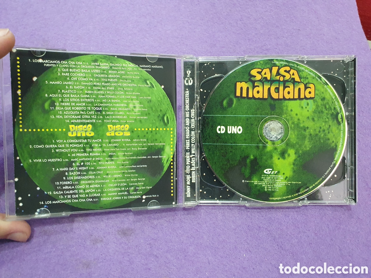 CDs de m&uacute;sica: CD. Salsa Marciana. (L78) - Foto 2