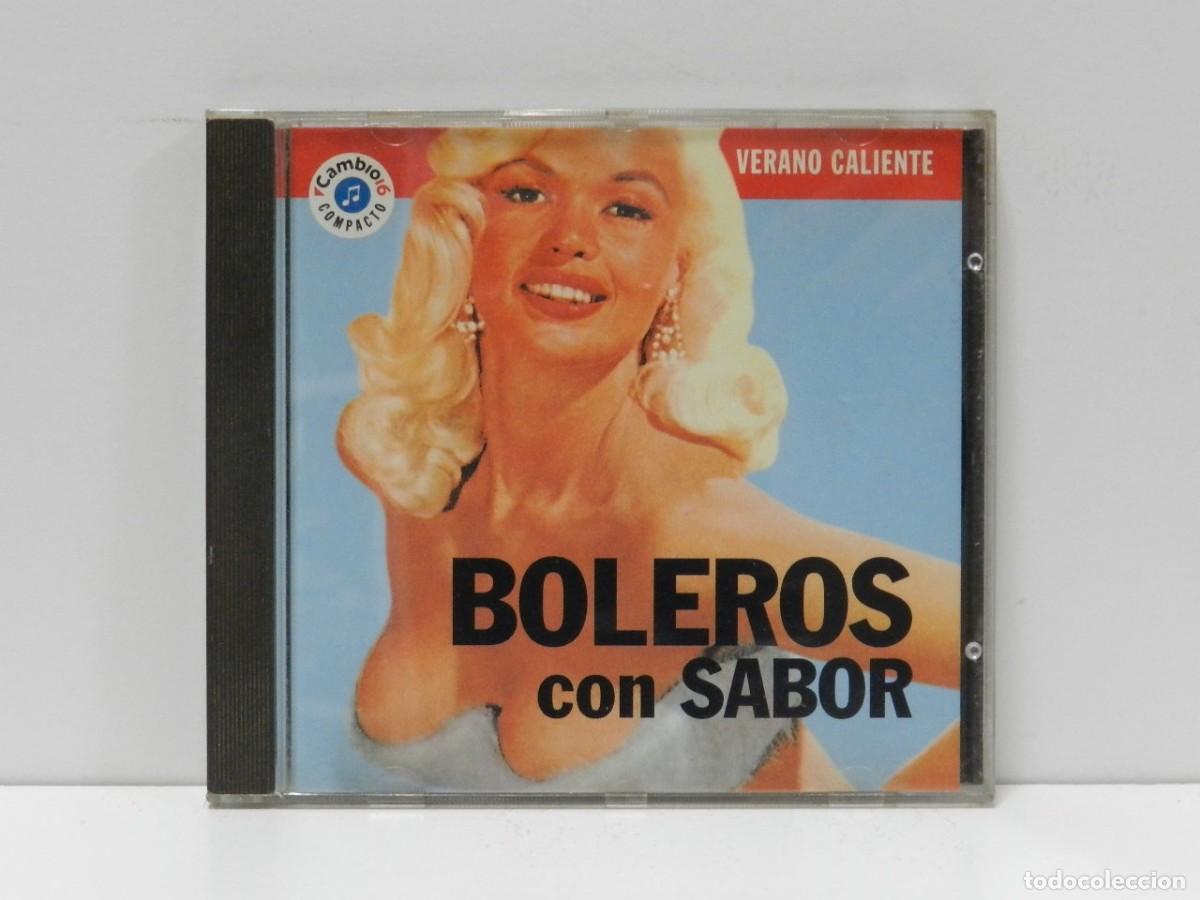 CDs de m&uacute;sica: DISCO CD. Boleros Con Sabor - Verano Caliente. COMPACT DISC. - Foto 1