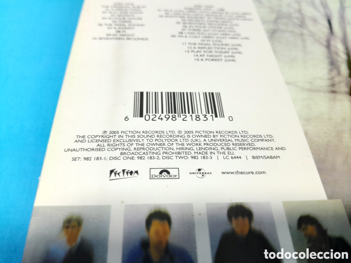 CDs de m&uacute;sica: THE CURE - SEVENTEEN SECONDS 2005 - Foto 17
