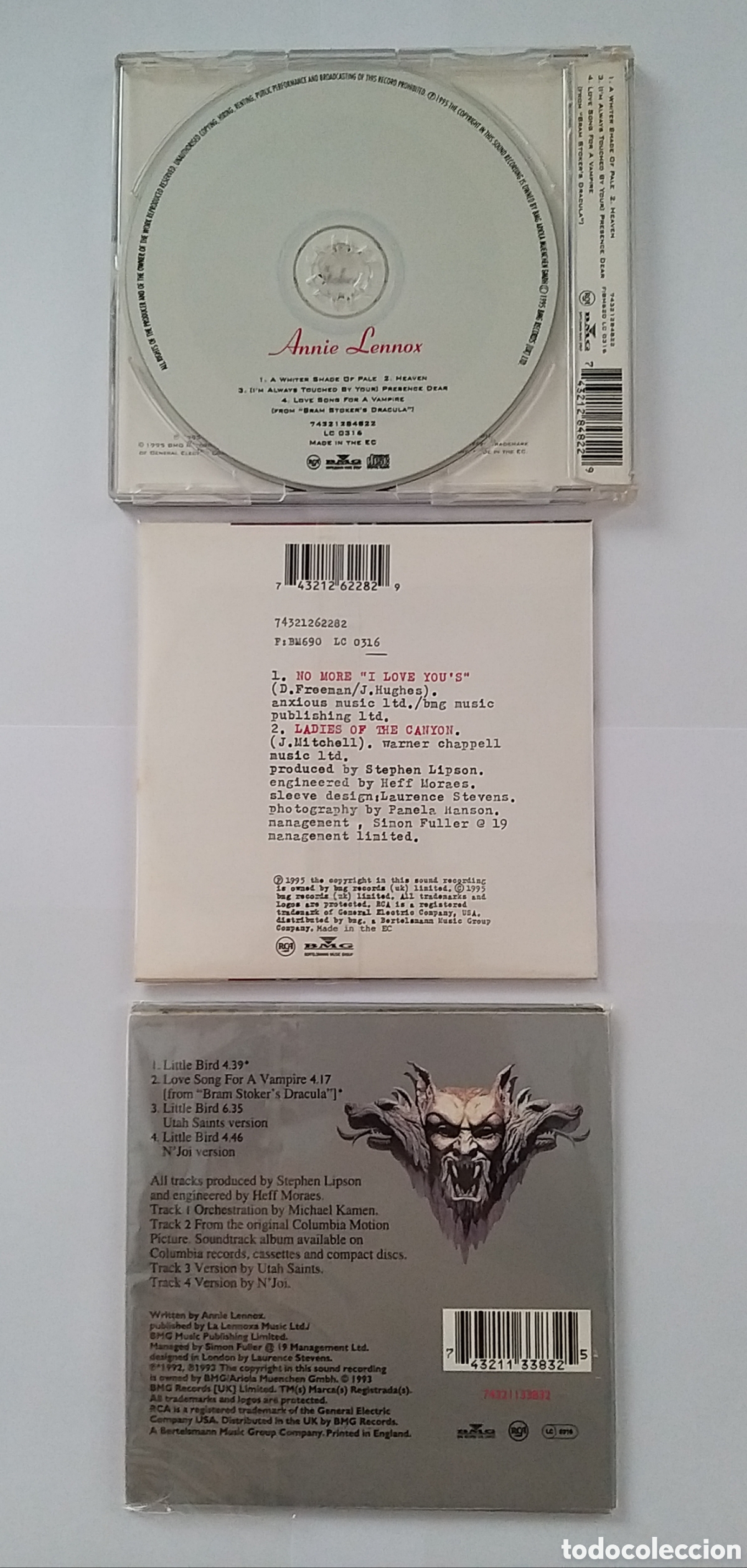 CDs de m&uacute;sica: ANNIE LENNOX x 3 CD SINGLES - Foto 2