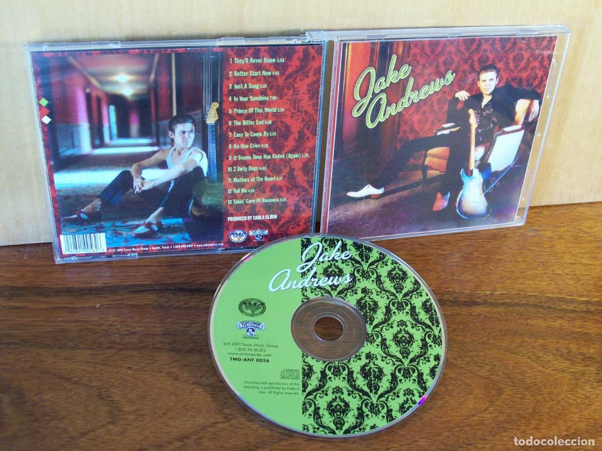 CDs de m&uacute;sica: JAKE ANDREWS - CD EDICION 2001 FABRICADO EN TEXAS - Foto 1