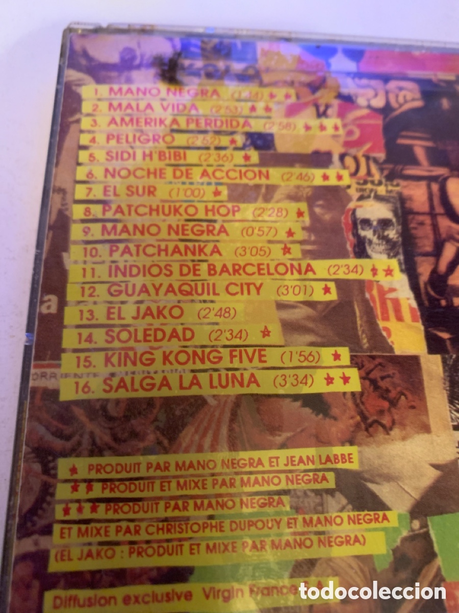 CDs de m&uacute;sica: Mano negra america perdida - Foto 3