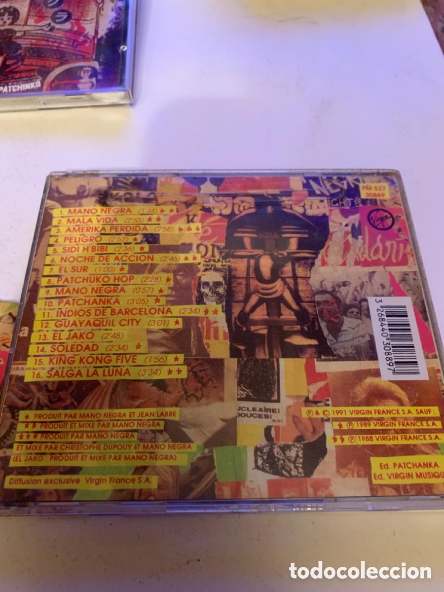 CDs de m&uacute;sica: Mano negra america perdida - Foto 4