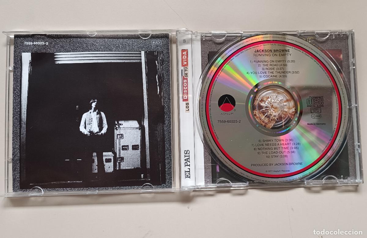 CDs de m&uacute;sica: CD JACKSON BROWNE RUNNING ON EMPTY - Foto 2